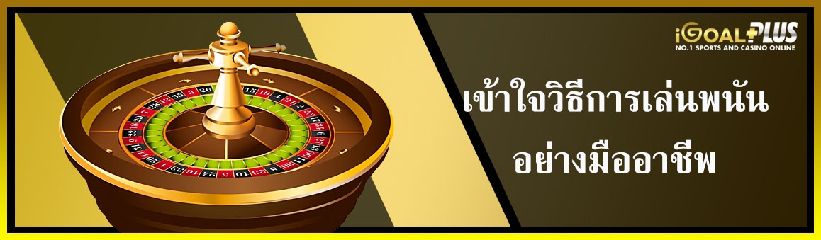 เข้าใจวิธีการเล่นพนันอย่างมืออาชีพ